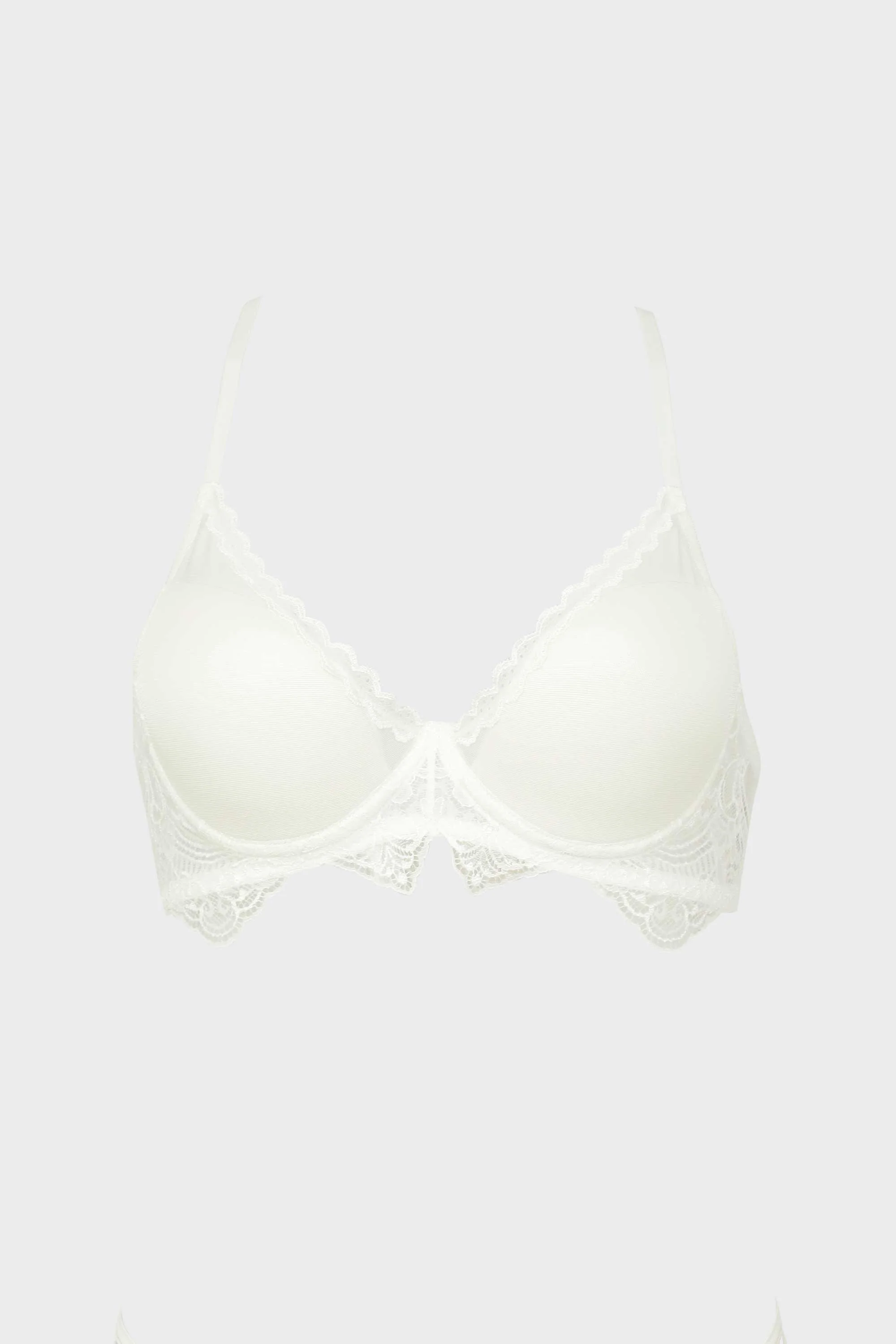 BRASIER ELLIPSE CON COPA LISA EN ESCOTE PROFUNDO BOREAL CRUDO - Image 4