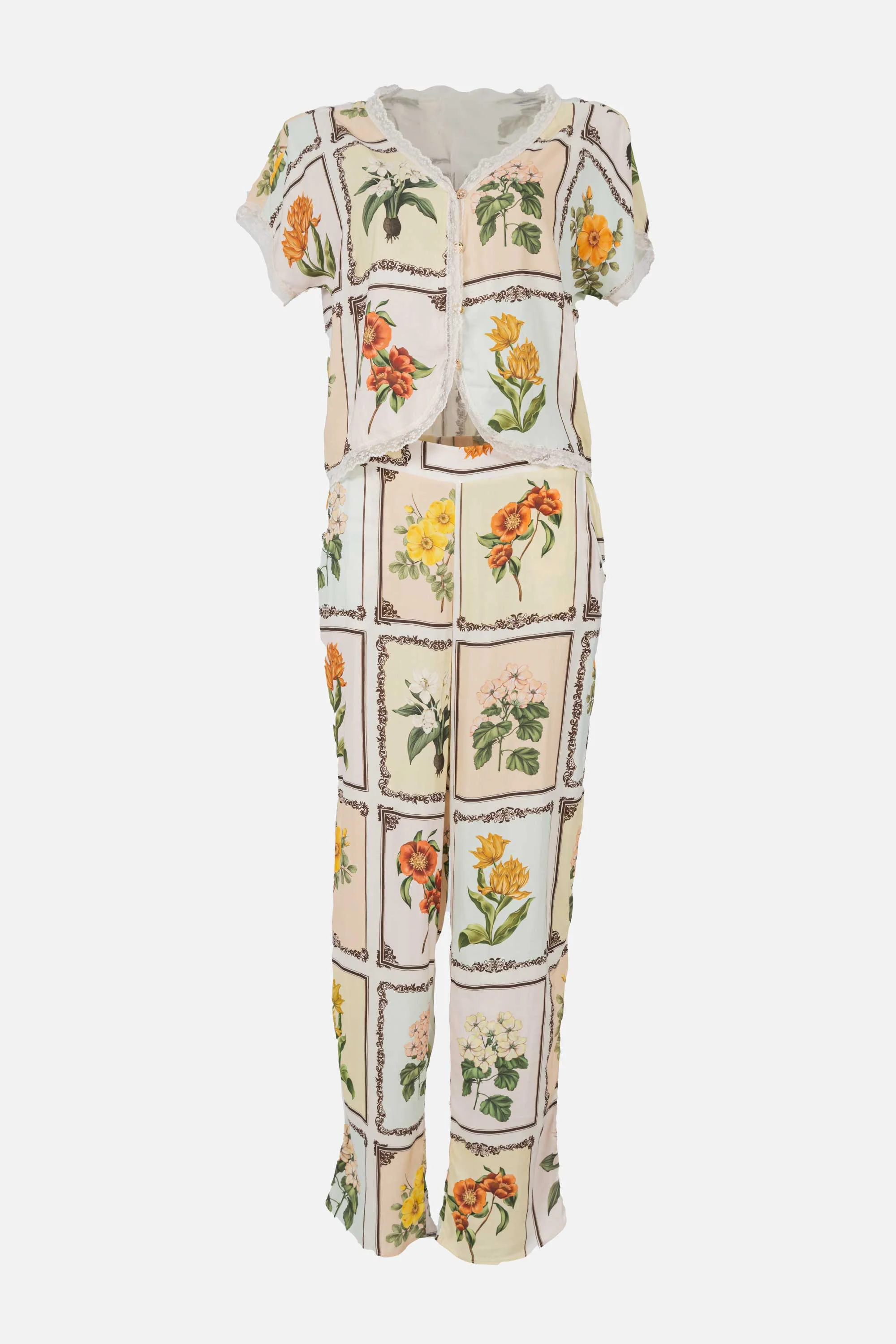 PIJAMA PANTALON MANGA CORTA ELLIPSE CONTINUIDAD - Image 3