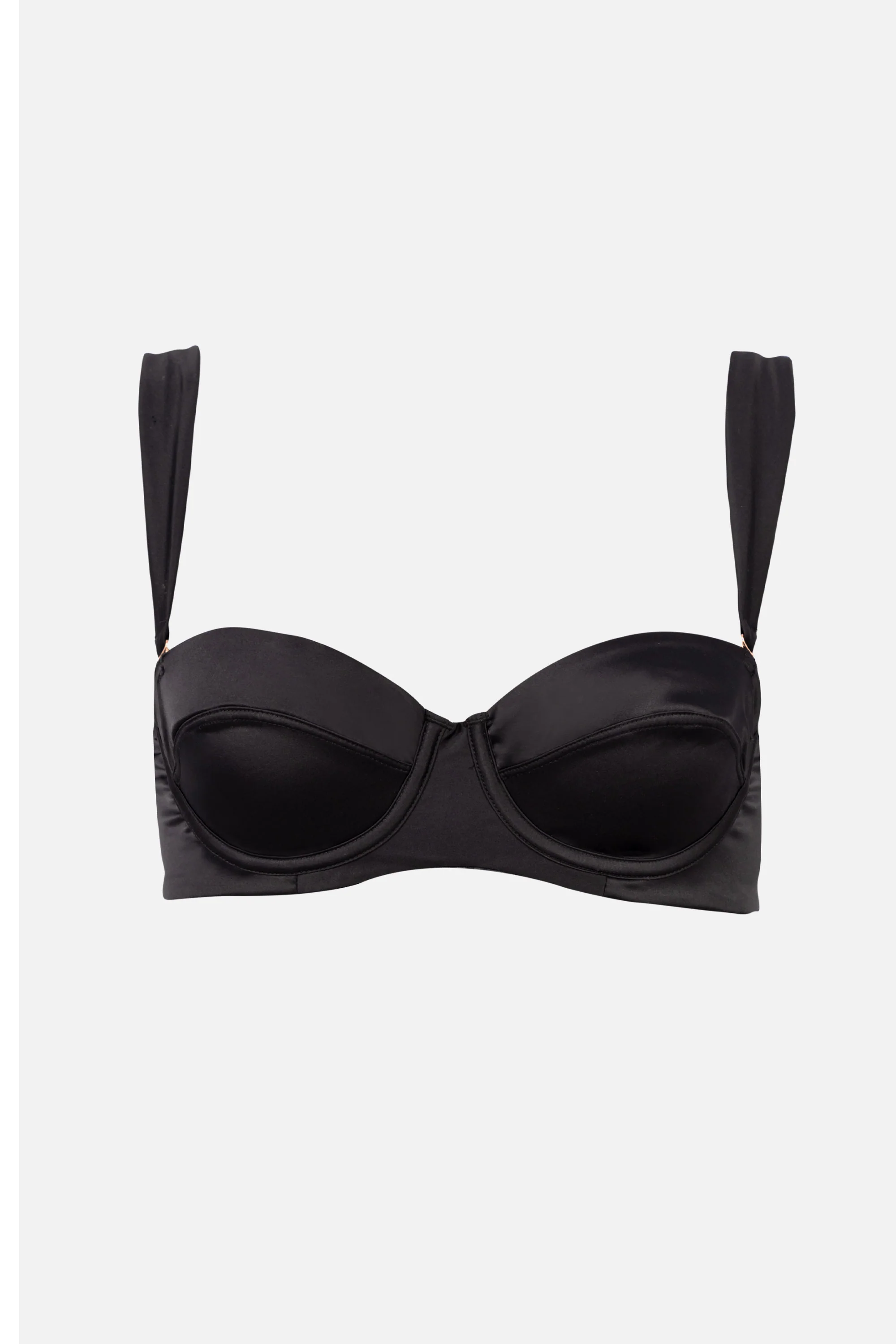 STRAPLESS CON ARO ELLIPSE SUAVIDAD NEGRO - Image 3